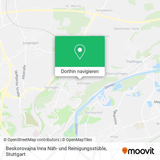 Beskorovajna Inna Näh- und Reinigungsstüble Karte