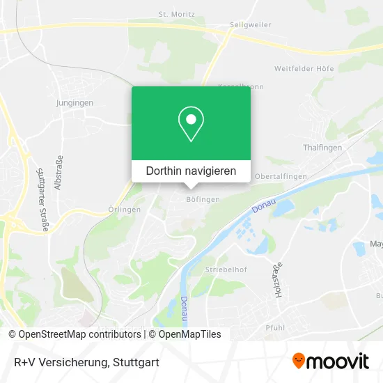 R+V Versicherung Karte