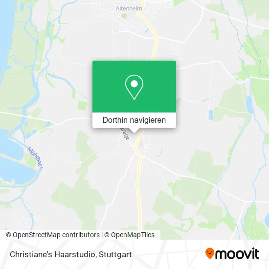 Christiane's Haarstudio Karte