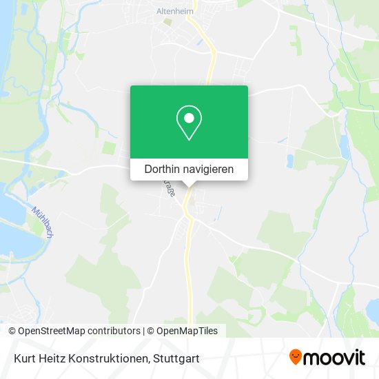 Kurt Heitz Konstruktionen Karte
