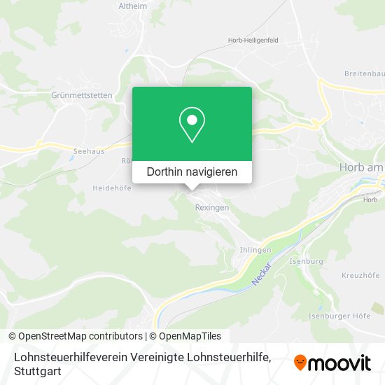 Lohnsteuerhilfeverein Vereinigte Lohnsteuerhilfe Karte