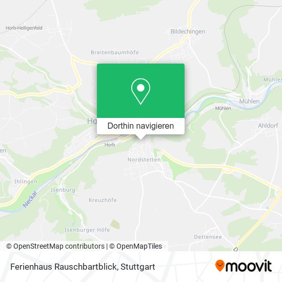 Ferienhaus Rauschbartblick Karte