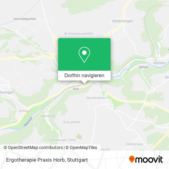 Ergotherapie Praxis Horb Karte