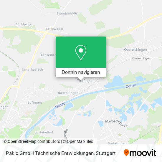 Pakic GmbH Technische Entwicklungen Karte
