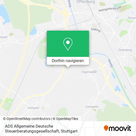 ADS Allgemeine Deutsche Steuerberatungsgesellschaft Karte