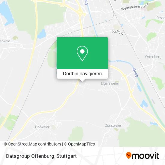 Datagroup Offenburg Karte