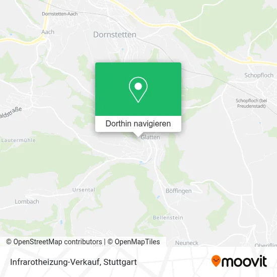 Infrarotheizung-Verkauf Karte
