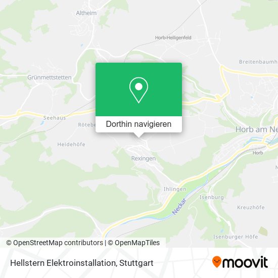 Hellstern Elektroinstallation Karte