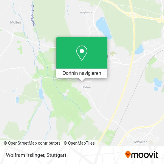 Wolfram Irslinger Karte