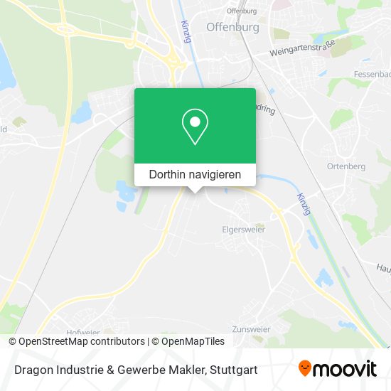 Dragon Industrie & Gewerbe Makler Karte