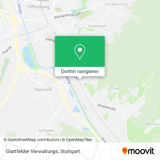 Glattfelder Verwaltungs Karte
