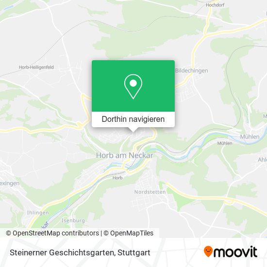 Steinerner Geschichtsgarten Karte