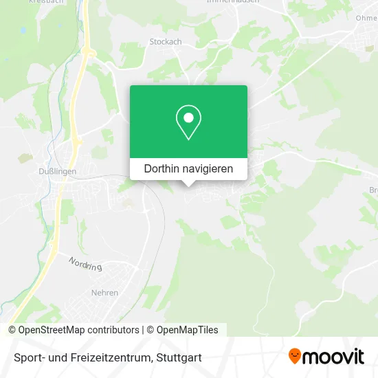 Sport- und Freizeitzentrum Karte