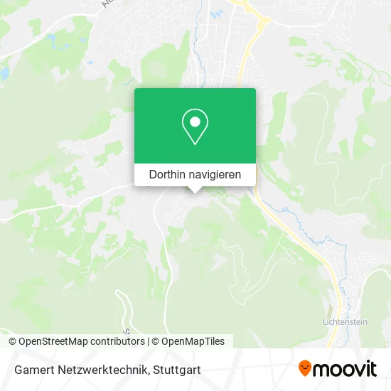 Gamert Netzwerktechnik Karte