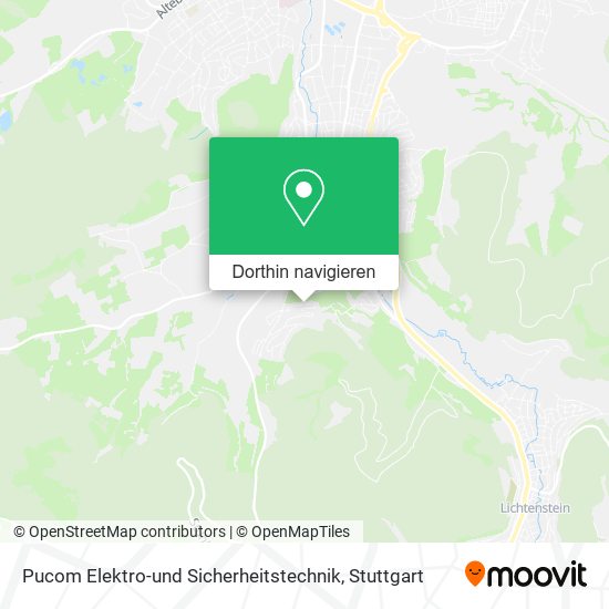 Pucom Elektro-und Sicherheitstechnik Karte