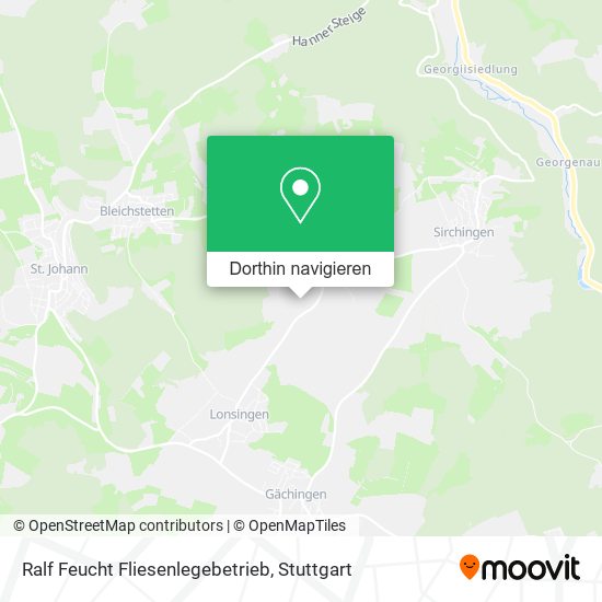 Ralf Feucht Fliesenlegebetrieb Karte