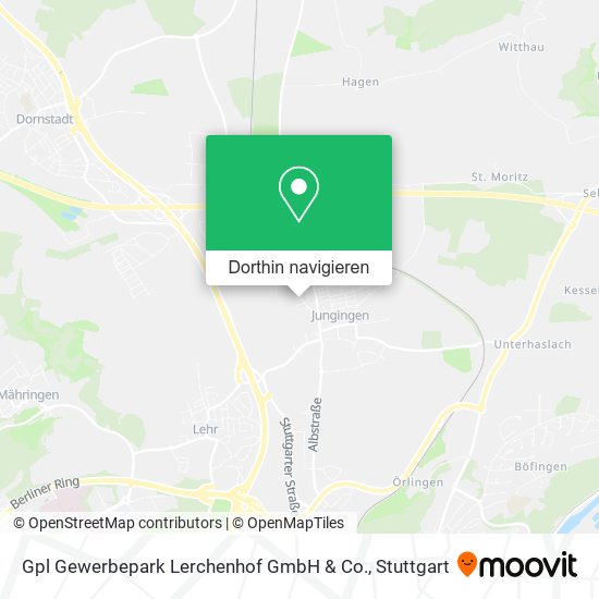 Gpl Gewerbepark Lerchenhof GmbH & Co. Karte
