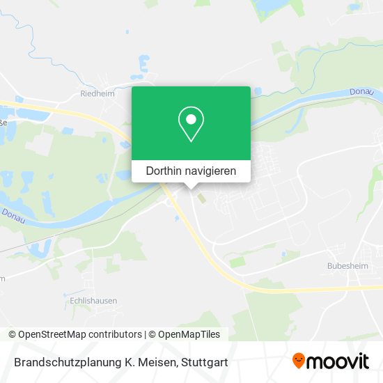 Brandschutzplanung K. Meisen Karte