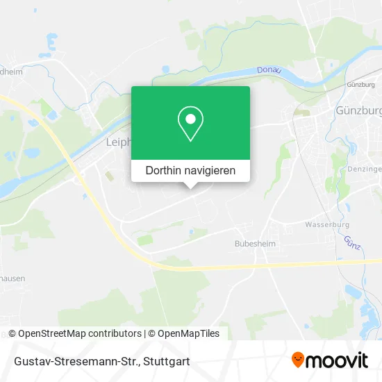 Gustav-Stresemann-Str. Karte