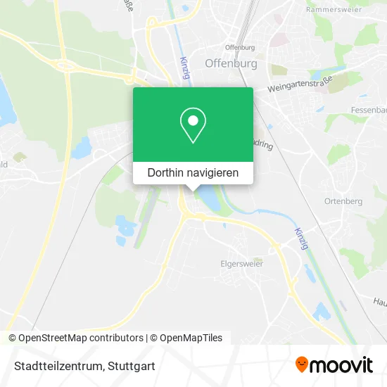 Stadtteilzentrum Karte