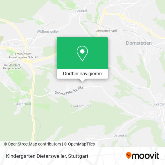 Kindergarten Dietersweiler Karte