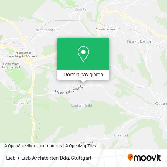 Lieb + Lieb Architekten Bda Karte