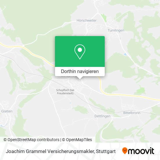 Joachim Grammel Versicherungsmakler Karte