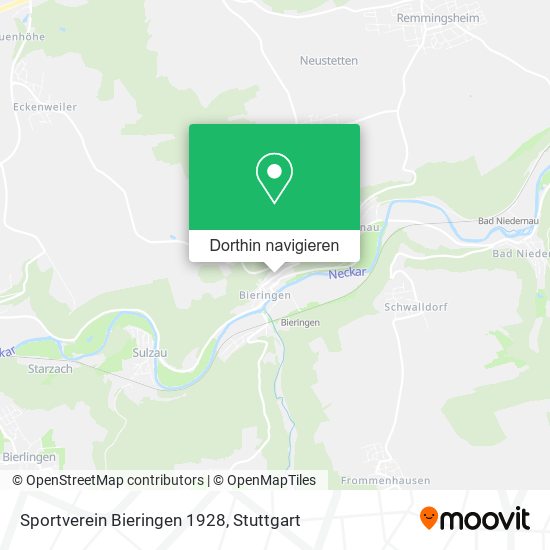 Sportverein Bieringen 1928 Karte