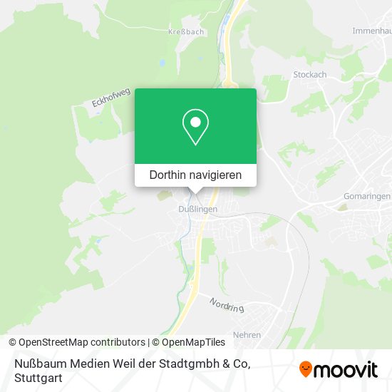 Nußbaum Medien Weil der Stadtgmbh & Co Karte