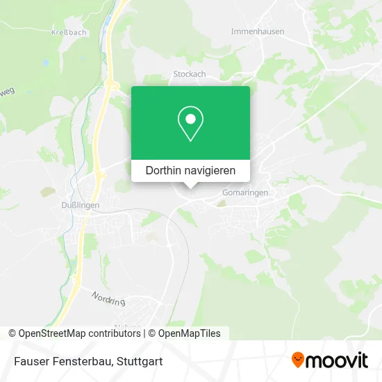 Fauser Fensterbau Karte