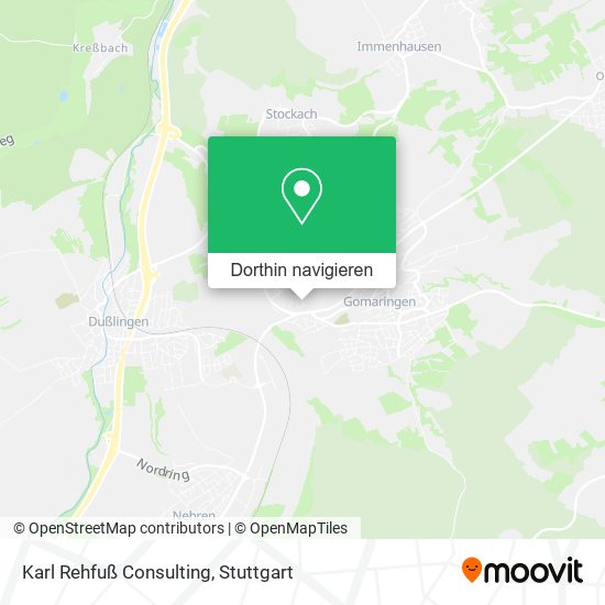 Karl Rehfuß Consulting Karte