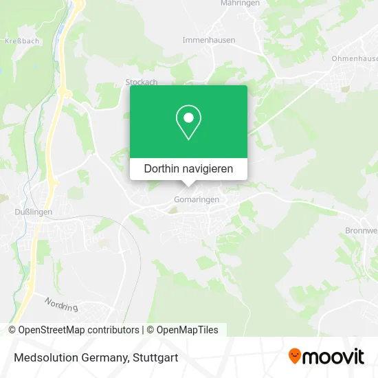 Medsolution Germany Karte