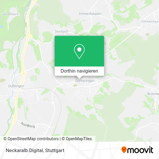 Neckaralb.Digital Karte