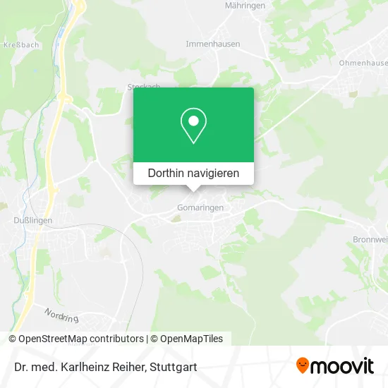 Dr. med. Karlheinz Reiher Karte
