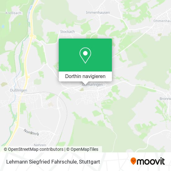 Lehmann Siegfried Fahrschule Karte