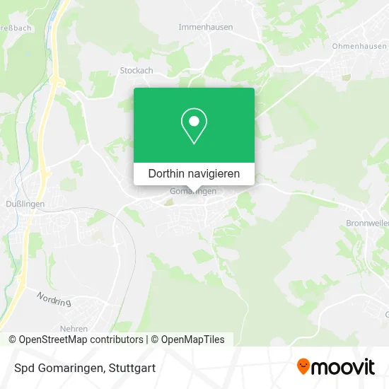 Spd Gomaringen Karte