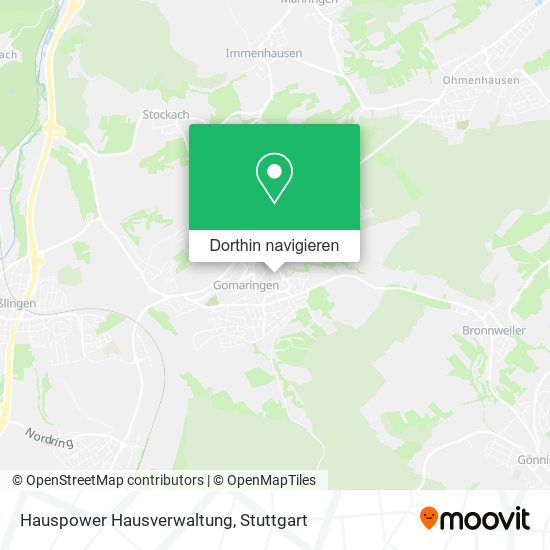 Hauspower Hausverwaltung Karte