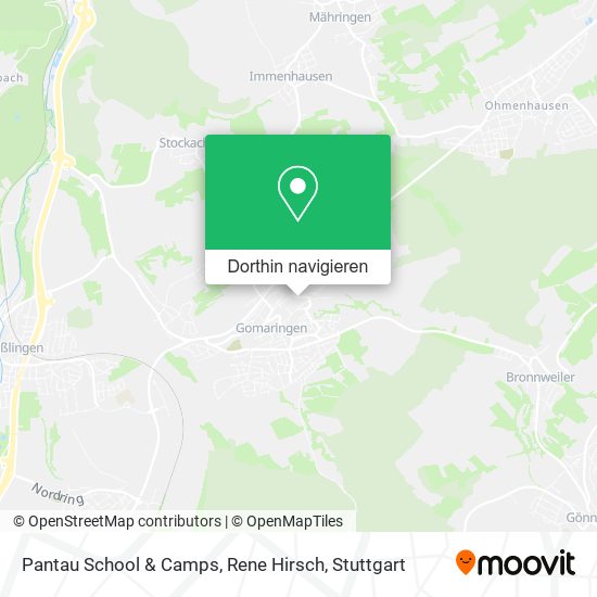 Pantau School & Camps, Rene Hirsch Karte