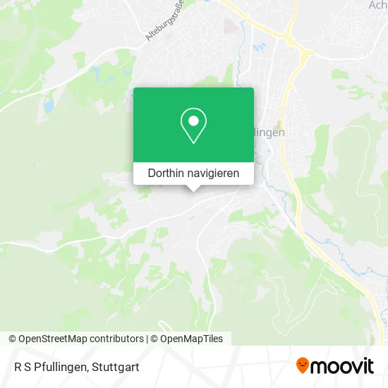 R S Pfullingen Karte