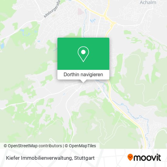 Kiefer Immobilienverwaltung Karte
