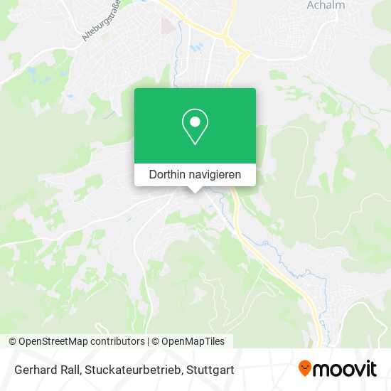 Gerhard Rall, Stuckateurbetrieb Karte