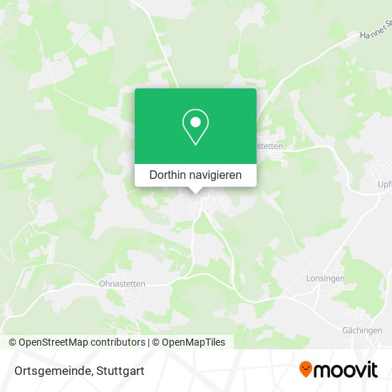 Ortsgemeinde Karte