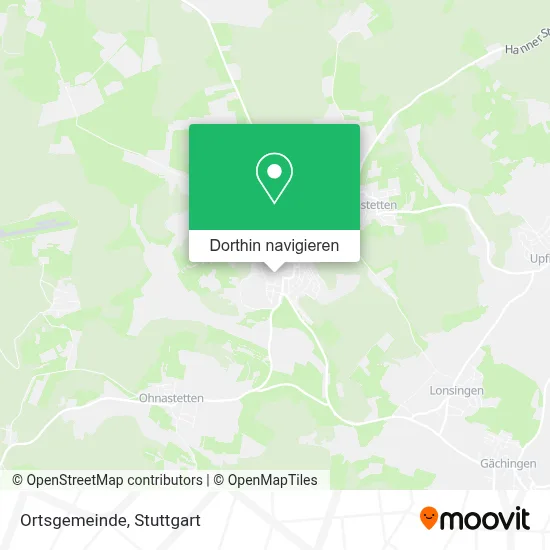 Ortsgemeinde Karte