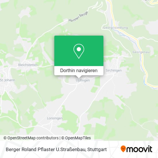 Berger Roland Pflaster U.Straßenbau Karte