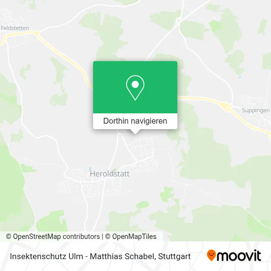 Insektenschutz Ulm - Matthias Schabel Karte