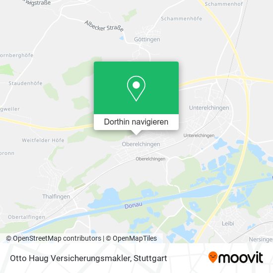 Otto Haug Versicherungsmakler Karte