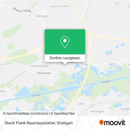 Steck Frank Raumausstatter Karte