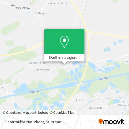 Ostermühle Naturkost Karte