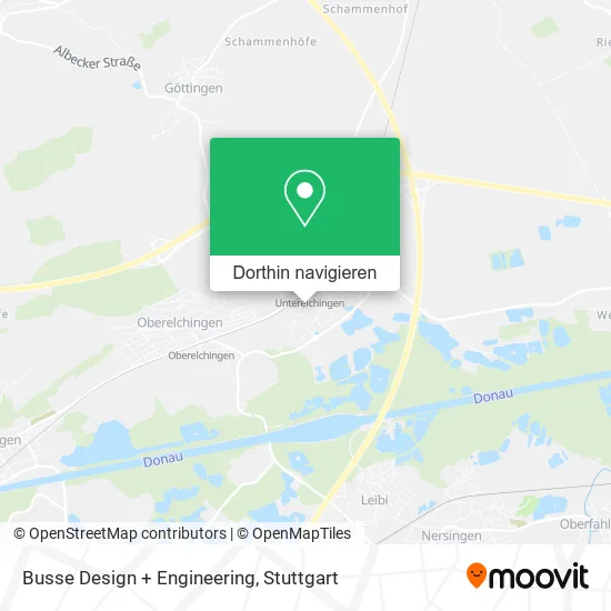 Busse Design + Engineering Karte