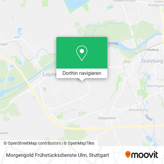 Morgengold Frühstücksdienste Ulm Karte